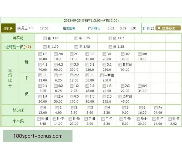 足球竞彩赔率深度解析与赛前投注技巧全面指南